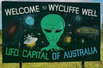 Ufos im roten Zentrum - Wycliffe Well