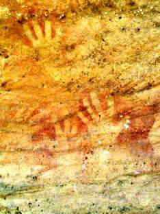 Hands on Rock, Felsmalereien der Ureinwohner Australiens