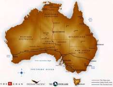 Eisenbahnstrecken in Australien