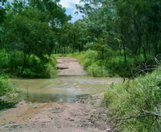 Umbrawarra Gorge - Creek-Durchfahrt