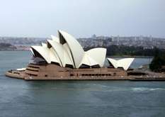 Sydney Kreuzfahrten Terminal an der Oper