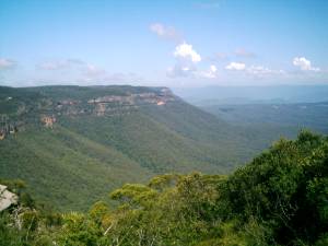 Ausblick &uuml;ber die Blue Mountains