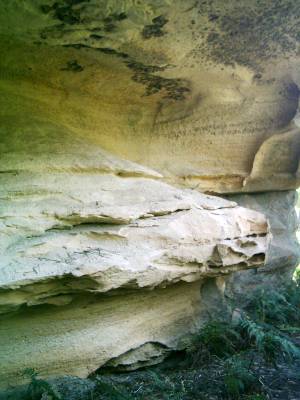Felsen bei The Drip