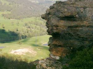 Felsen beim Hassans Wall Lookout