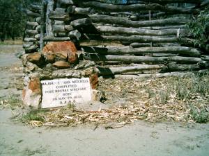 Einziges Fort in Australien - das historische Bourke in NSW