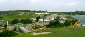 Festung auf Bare Island in La Perouse