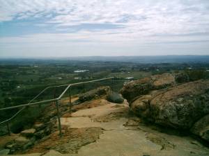 Aussicht vom Pinnacle Lookout &uuml;ber Orange