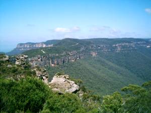 H&ouml;henzug in den Blue Mountains