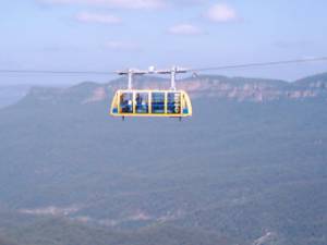 Scenic Railway Seilbahn in den Blue Mountains, NSW