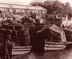Der alte Hafen in Echuca