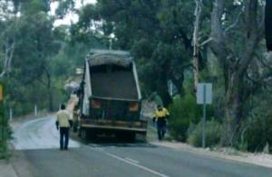 Strassenbau in Australien