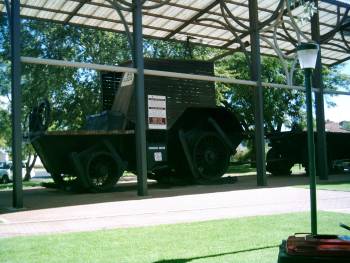 Big Lizzy in Red Cliffs, Australien