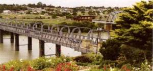 Die Br&uuml;cken bei Murray Bridge