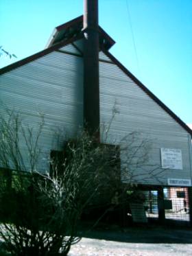 Heizhaus der Pumpstation in Mildura