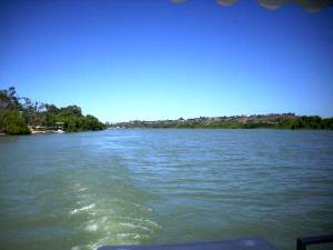 Nach dem Mannum auf dem Murray River