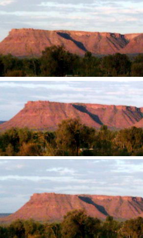 Sonnenuntergang im Kings Canyon