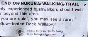 Ende des Nukuna Walks