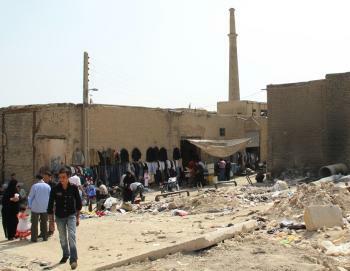 Rückseite des Basars in Isfahan