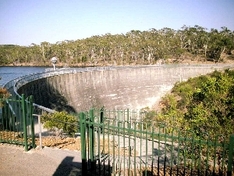 Whispering Wall, Barossa Reservoir