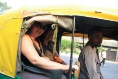 Delhi, Tuktuk fahren