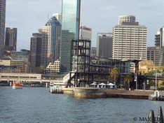 Sydney Kreuzfahrten Terminal an der Oper