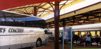 Dubbo Busbahnhof, New South Wales, Australien
