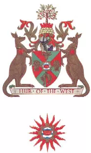 Wappen der Stadt Dubbo in New South Wales, Australien