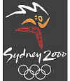 Poster der Olympiade 2000 in Sydney, Australien