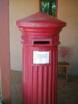 Alice Springs Postkasten