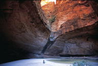 Im Purnululu Nationalpark befinden ich auch Grabstätten der Aboriginas