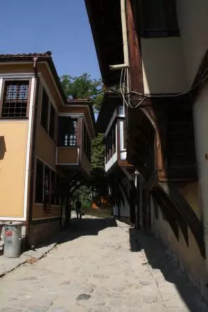 Enge Gassen und Tratschfenster in Plovdiv