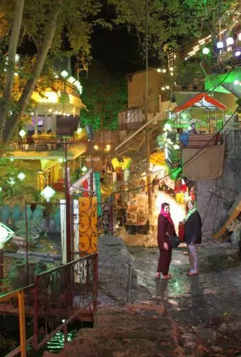 Vergnügungsviertel in Teheran